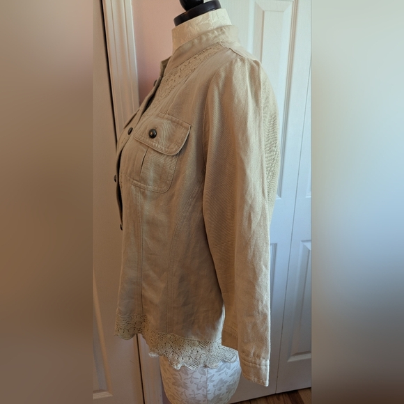 Chico's Jacket Size 3 - Picture 11 of 12